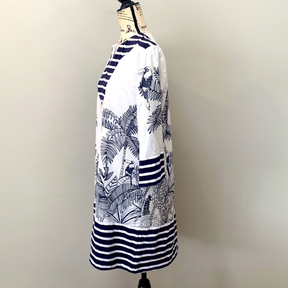 Tropical Tunic Dress by Vilagallo NWOT - Picture 3 of 8